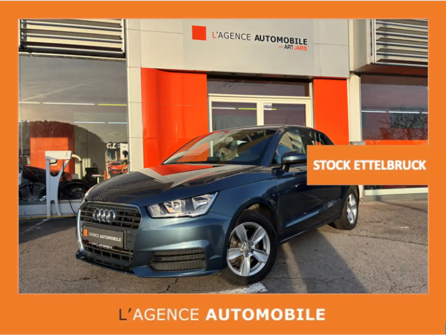 Audi A1 Sportback Bleu - 1