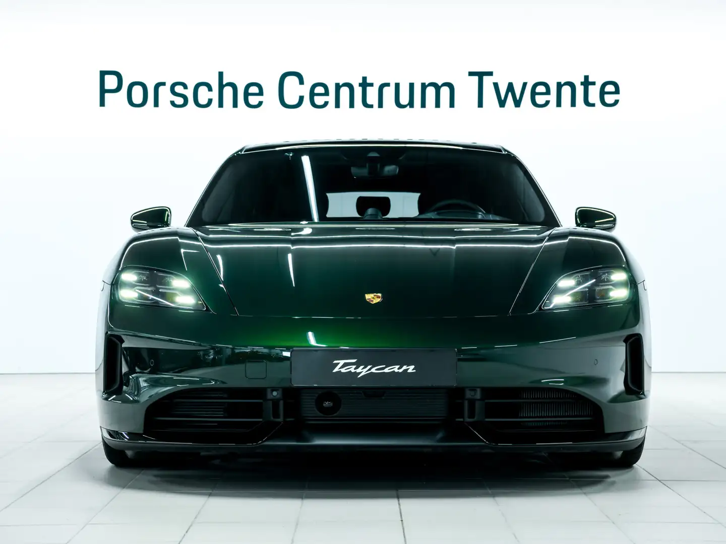 Porsche Taycan 4S Sport Turismo Groen - 2