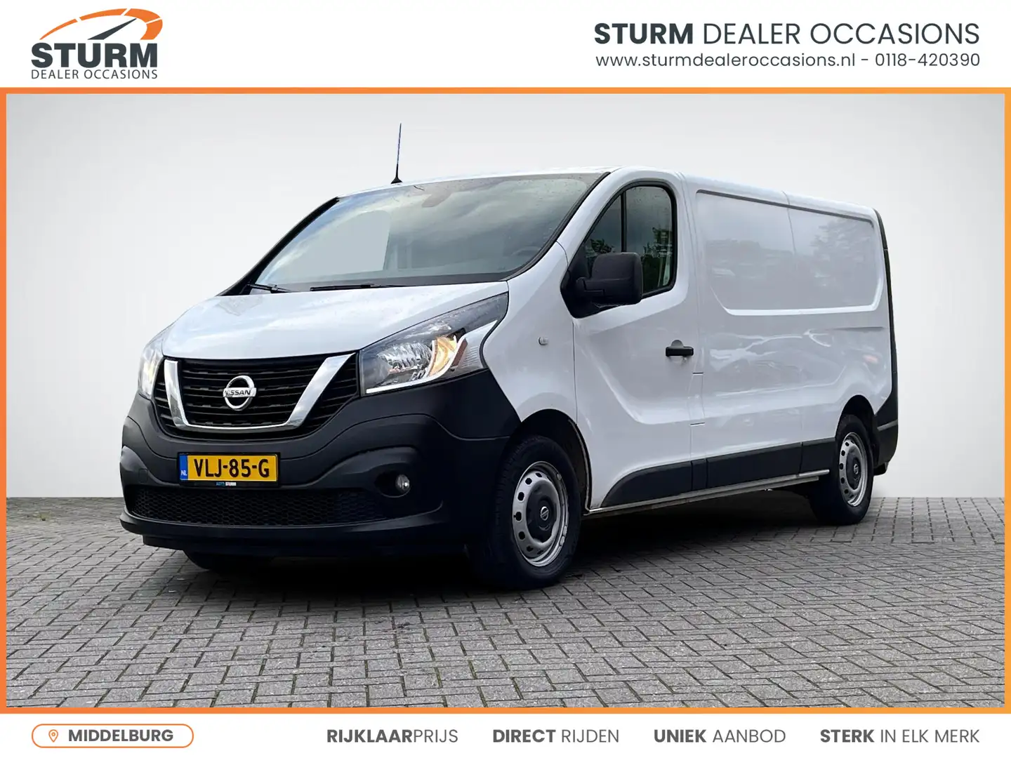 Nissan NV300 2.0 dCi 120 L2H1 Acenta 3-Persoons Comfort Pack | Blanc - 1