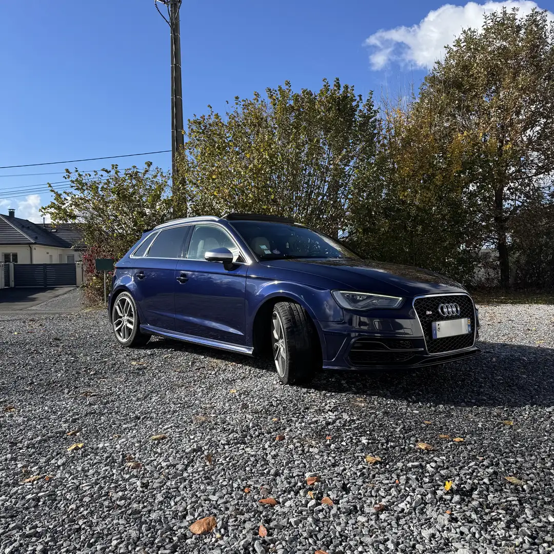 Audi S3 S3 Sportback 2.0 TFSI 300 Quattro S-Tronic 6 Bleu - 2