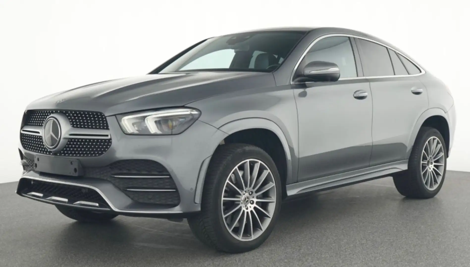 Mercedes-Benz GLE 400 d 4M COUPE AMG PANO AMBI LUFT BURM AHK Gris - 1