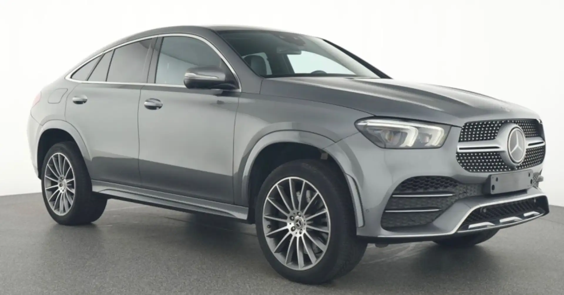 Mercedes-Benz GLE 400 d 4M COUPE AMG PANO AMBI LUFT BURM AHK Gris - 2