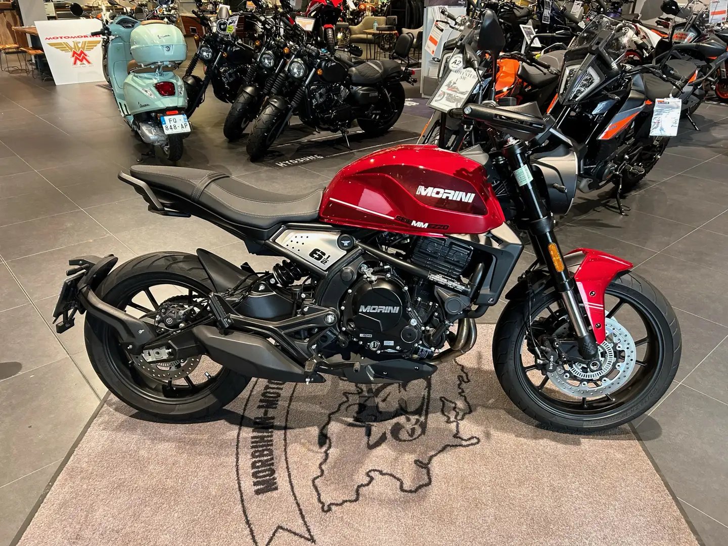 Moto Morini Seiemmezzo Rot - 2