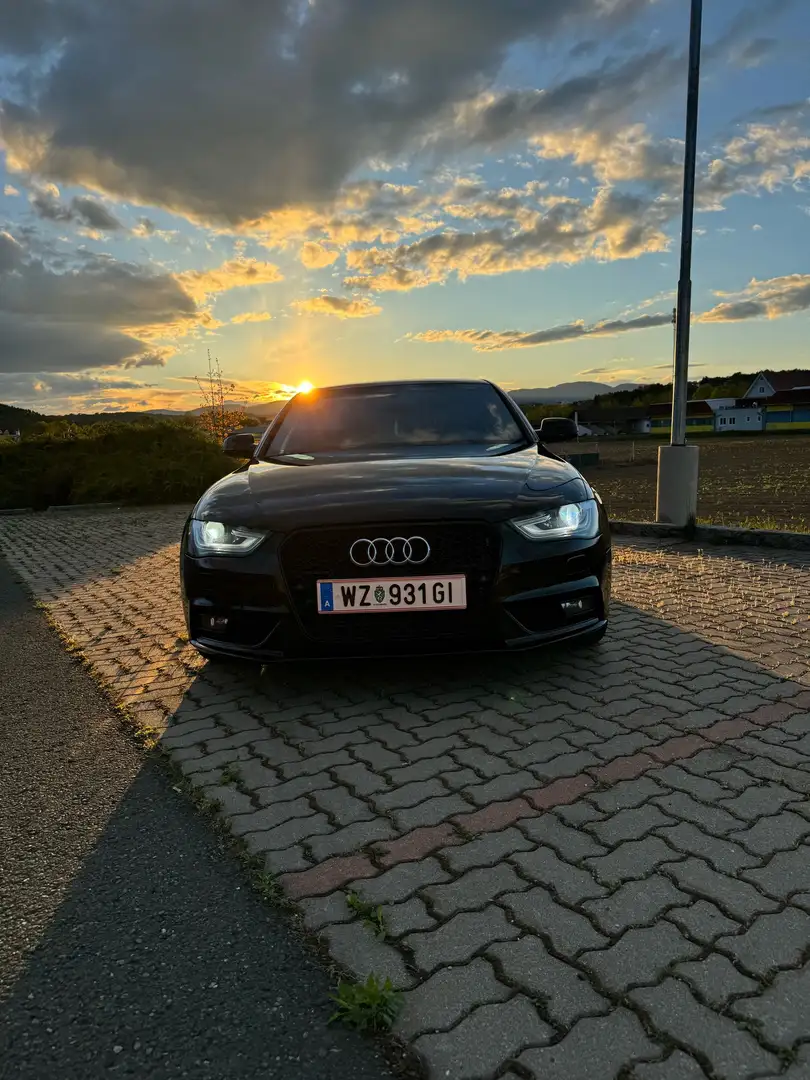 Audi A4 2,0 TDI DPF Schwarz - 1