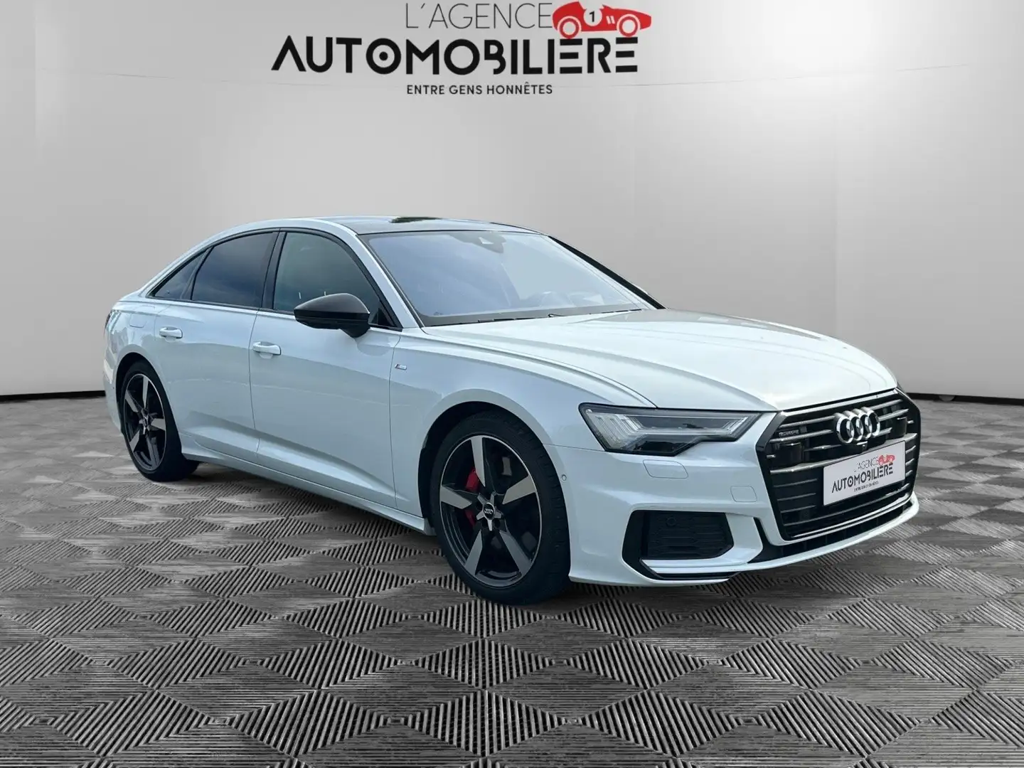 Audi A6 A6 55 TFSI e quattro S tronic sport Blanc - 2