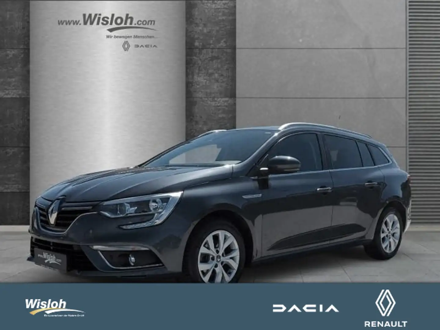 Renault Megane IV Grandtour 1.2 TCe 130 Energy Limited Gris - 1