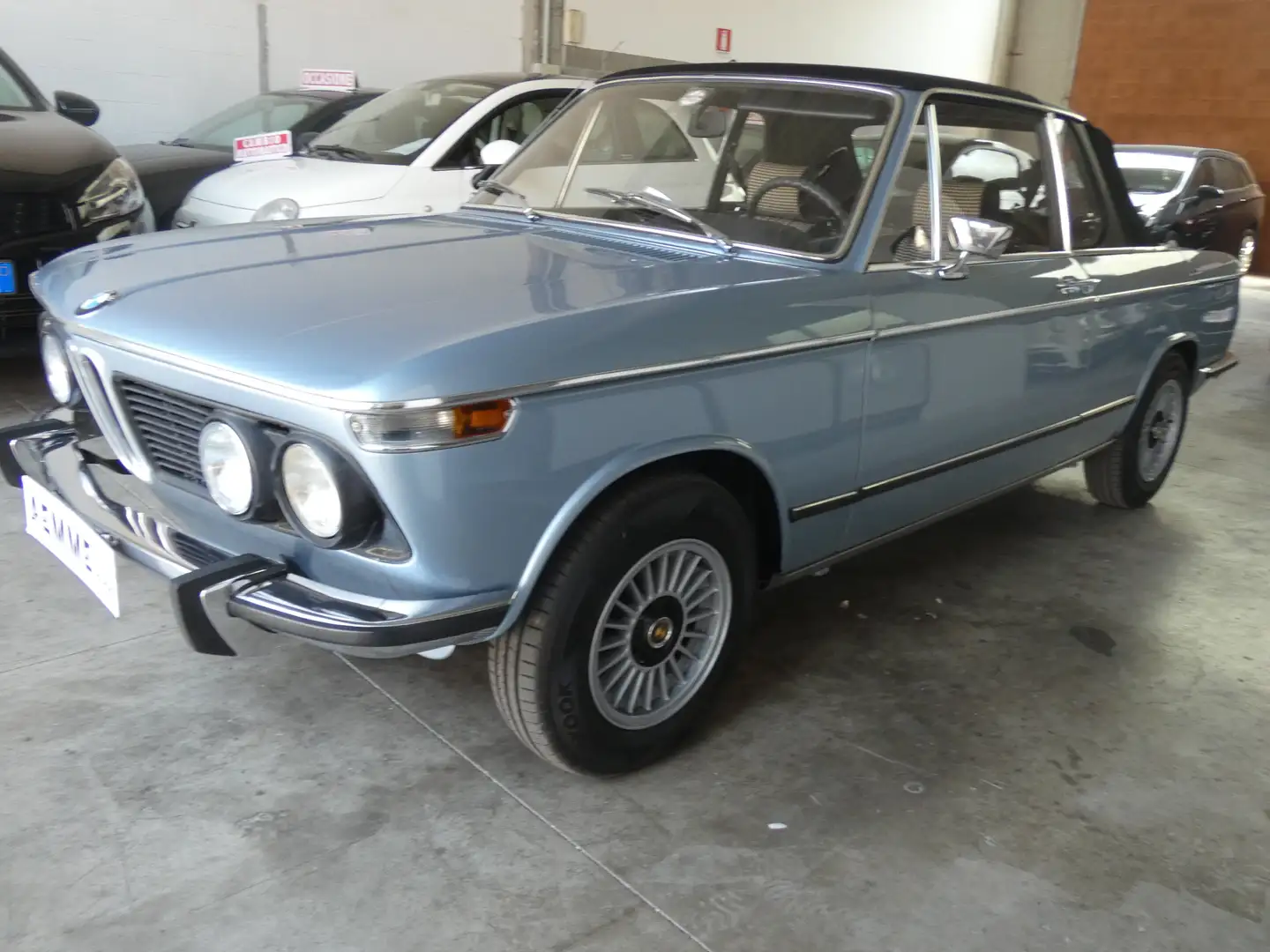 BMW 2002 CABRIO Bleu - 2