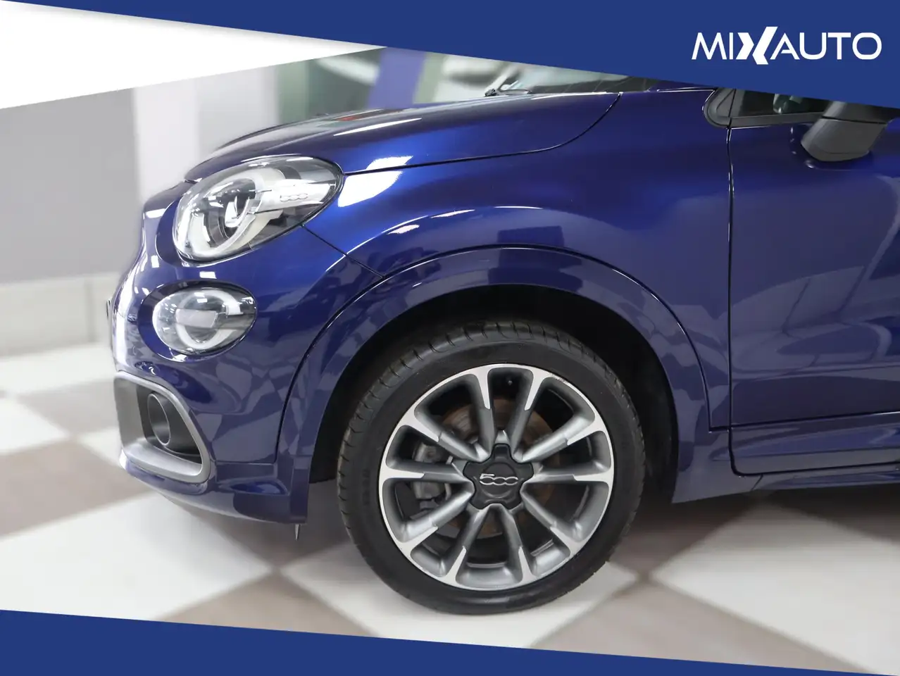Fiat 500 X Sport 1.5 T4 Hybrid 130cv DCT EU6, миниатюра 8
