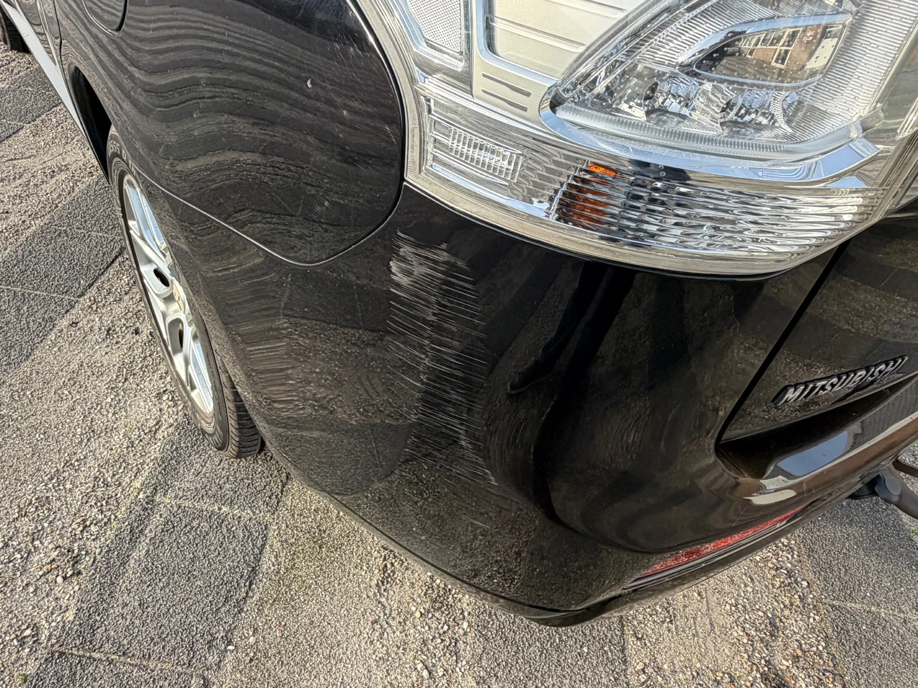 Mitsubishi Outlander 2.0 PHEV instyle 2013 open dak camera hagel schade — photo 14
