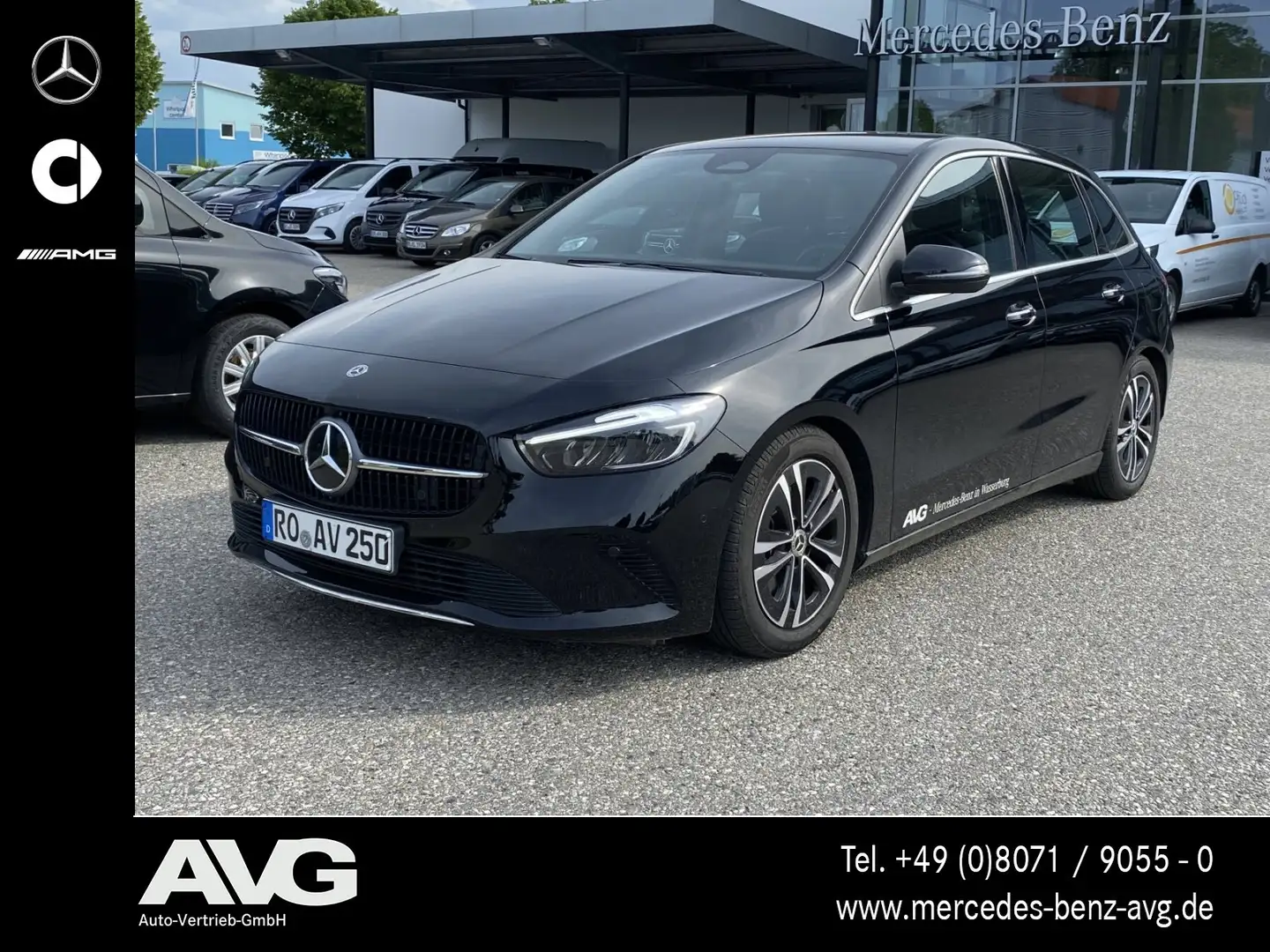 Mercedes-Benz B 200 B 200 Progressive Advanced + LED AHK Park RF-Kam Noir - 1