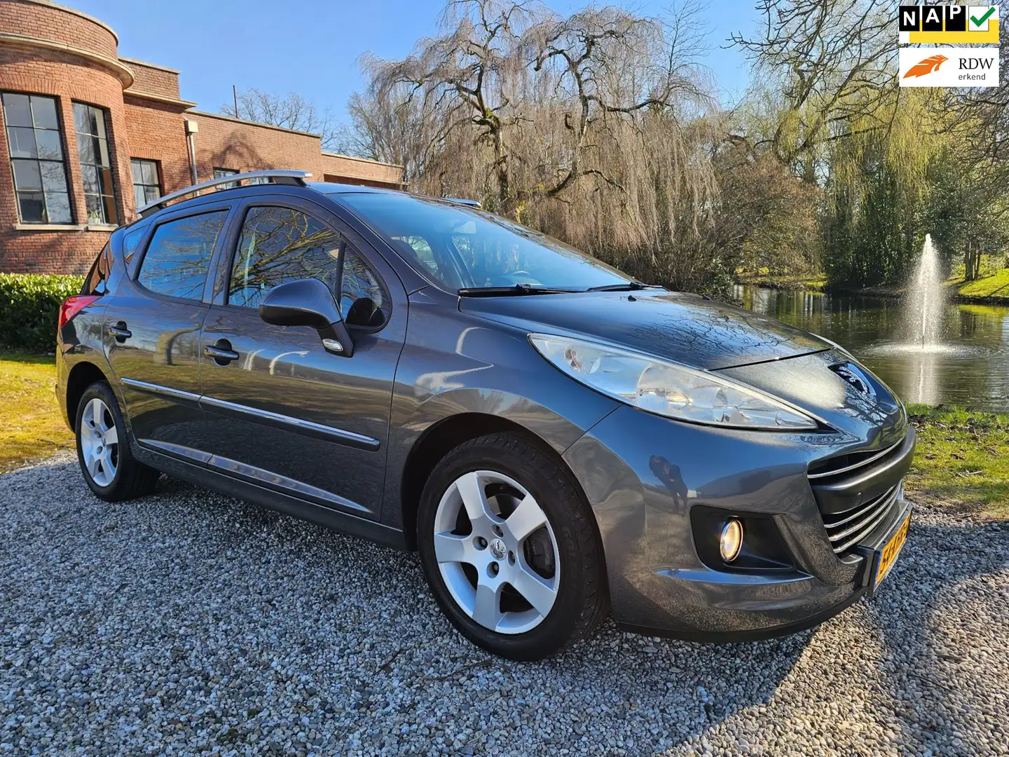 Peugeot 207 SW 1.6 VTi Première AIRCO/cruise Grijs - 1