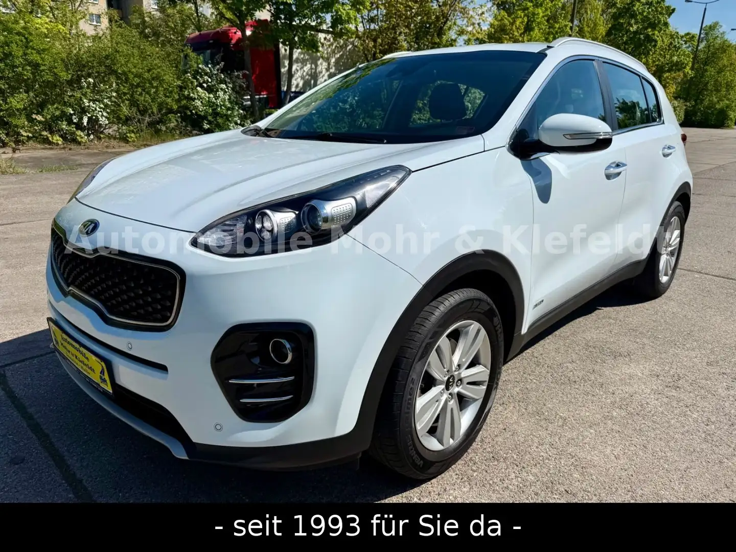 Kia Sportage Vision 4WD*1VB*NAVI*GRA*4xSHZ*LHZ*CAM* Weiß - 1
