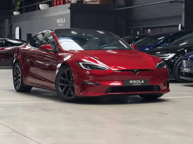 Tesla Model S LONG RANGE - 21" ARACHNID WHEELS - PREMIUM MODEL - HARDWARE 4 - ENHANCED AP ACTIVE - FSD READY 49 EUR/MONTH