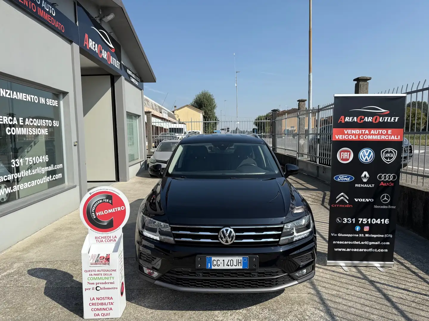 Volkswagen Tiguan Allspace 2.0 tdi 150CV*7POSTI*DSG*07/2021*GARANZIA Schwarz - 2
