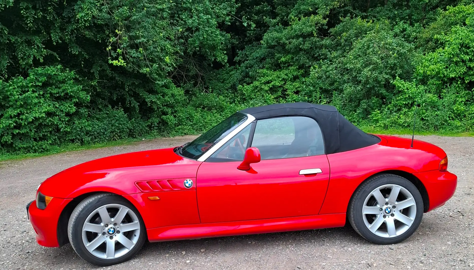 BMW Z3 roadster 1.9 Rouge - 2