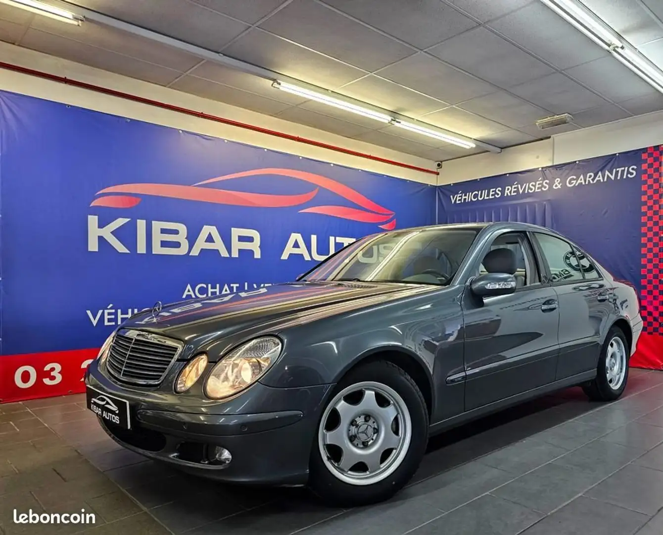 Mercedes-Benz E 200 CDI 122 Classic BV6*1ÈRE MAIN*GARANTIE 3 MOIS Grau - 1