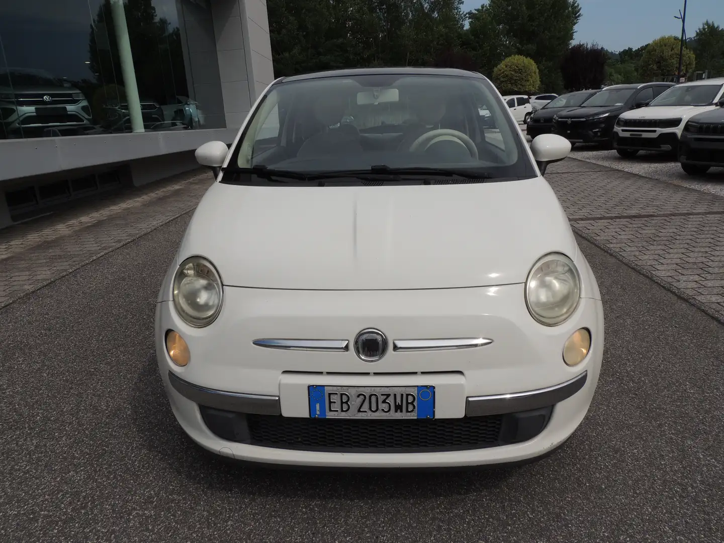 Fiat 500 1.2 Lounge 69cv Blanc - 2