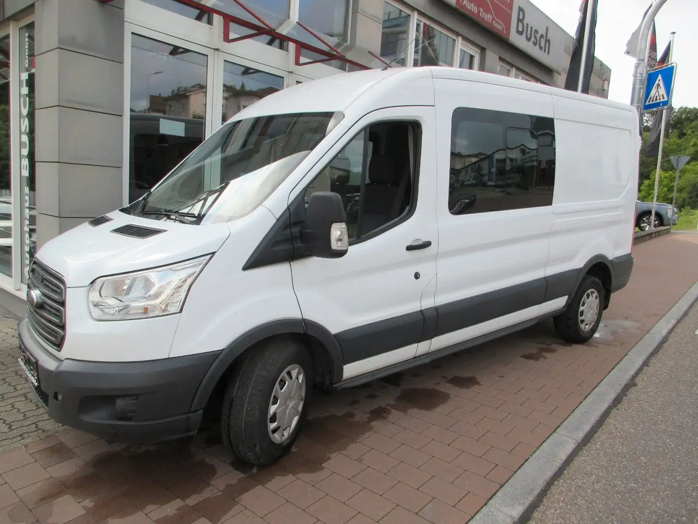Ford Transit Kasten 350 L3 Trend/Klima/Kamera/6Sitzer Bianco - 1