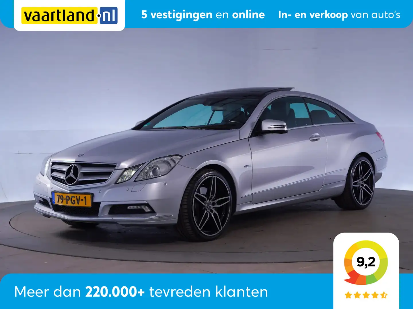 Mercedes-Benz E 350 CGI Avantgarde[Climate control xenon koplampen Sch Grijs - 1