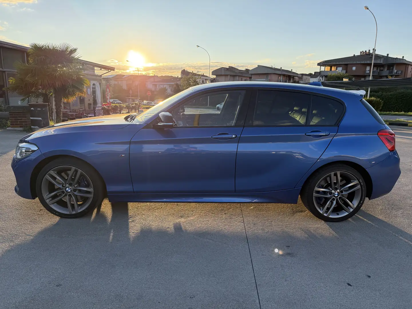 BMW 125 125d Msport 5p auto Bleu - 2