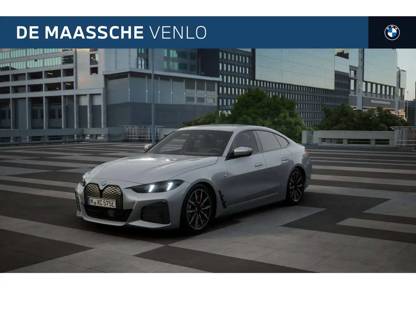 BMW i4 eDrive35 M Sport / Achteruitrijcamera / Adaptieve Grijs - 1