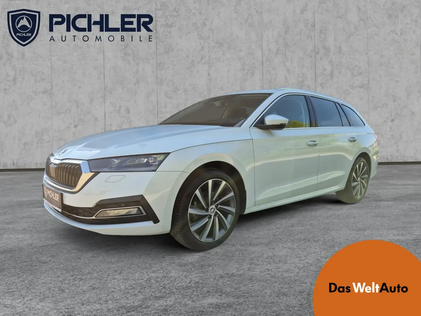 Skoda Octavia Style TDI DSG Weiß - 1