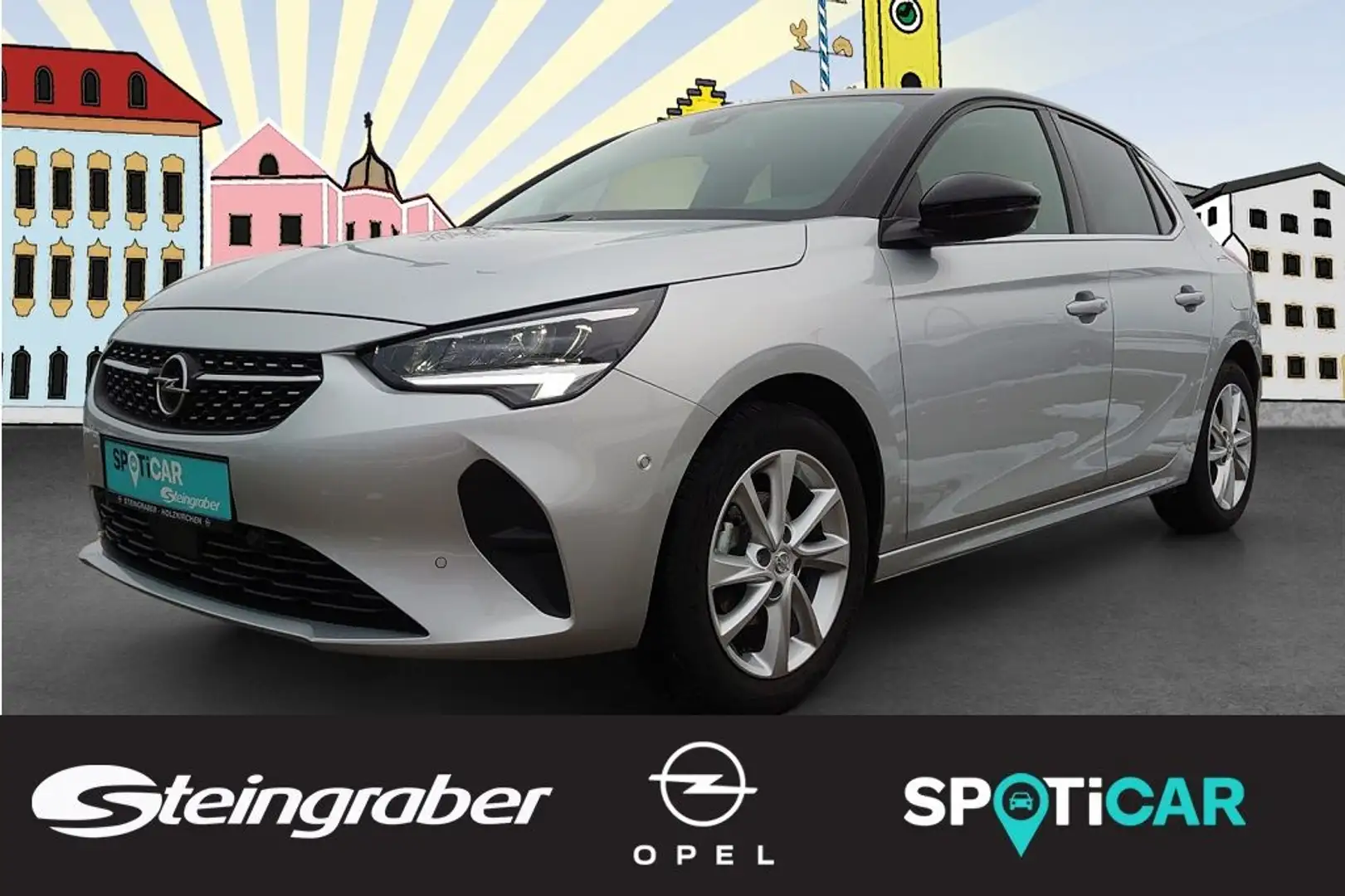 Opel Corsa 1.2 Start/Stop Elegance (F) Silber - 1
