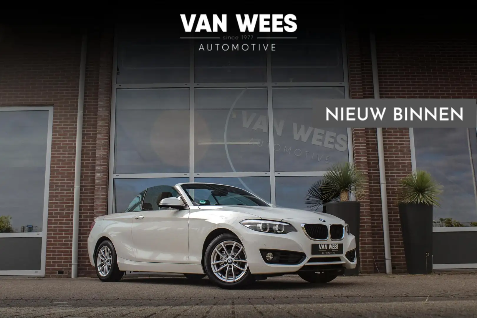 BMW 218 2-serie Cabrio 218i F23 Executive | 2e eigenaar | Wit - 1