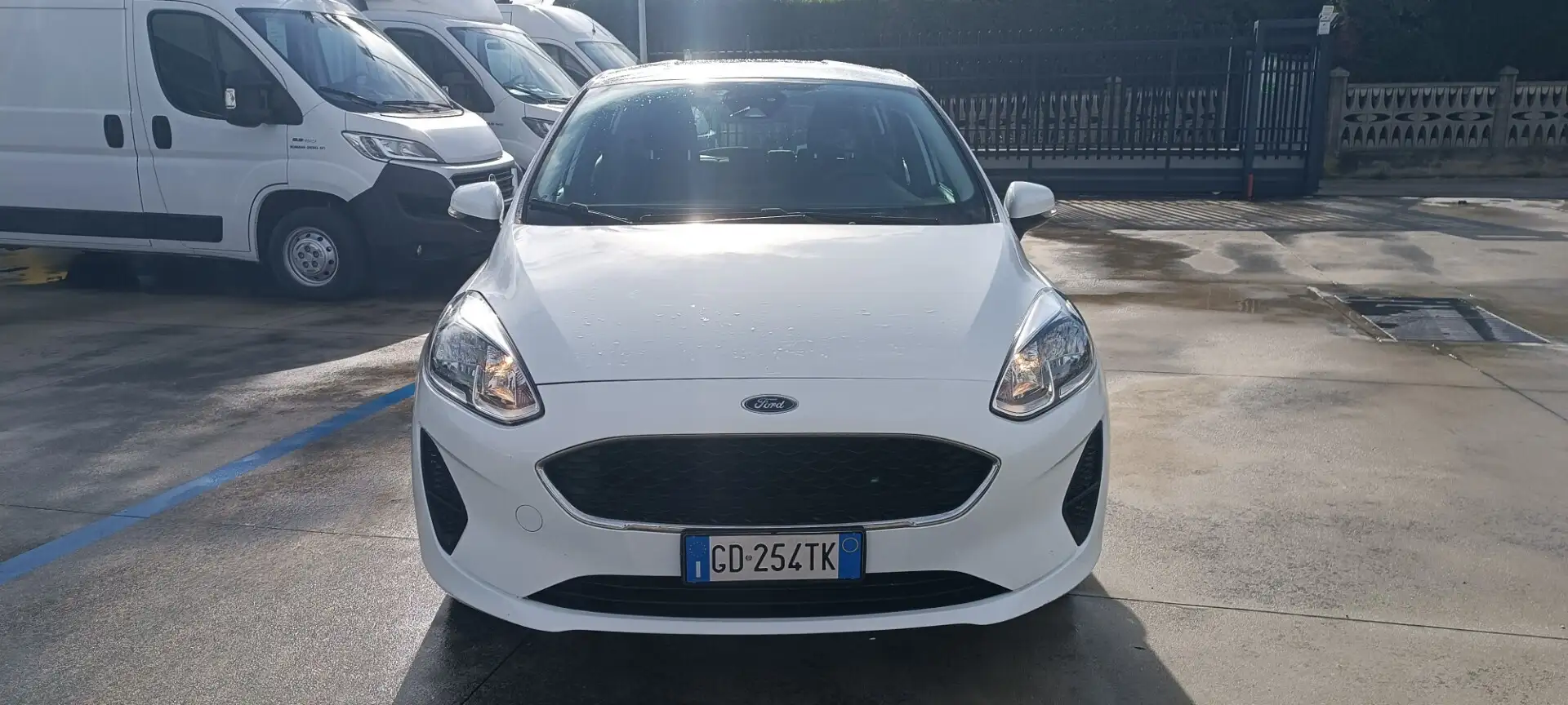 Ford Fiesta 1.5 EcoBlue 5 porte Connect Bianco - 2