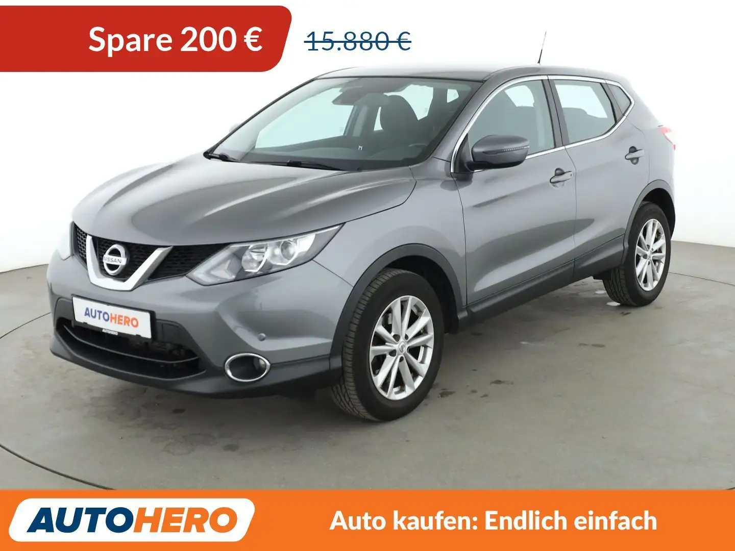 Nissan Qashqai 1.2 Acenta *CAM*TEMPO*LIM* Grau - 1