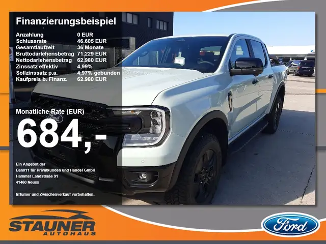 Ford Ranger DOKA Limited Chill-Grey Edition 2.3l PHEV