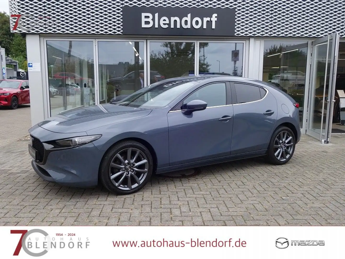 Mazda 3 Selection 150 Automatik Design|Premium|Navi|360° Grau - 1