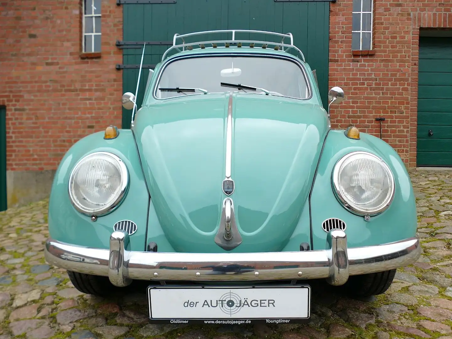 Volkswagen Käfer 1200 1961 mit Dachgepäckträger Grün - 2