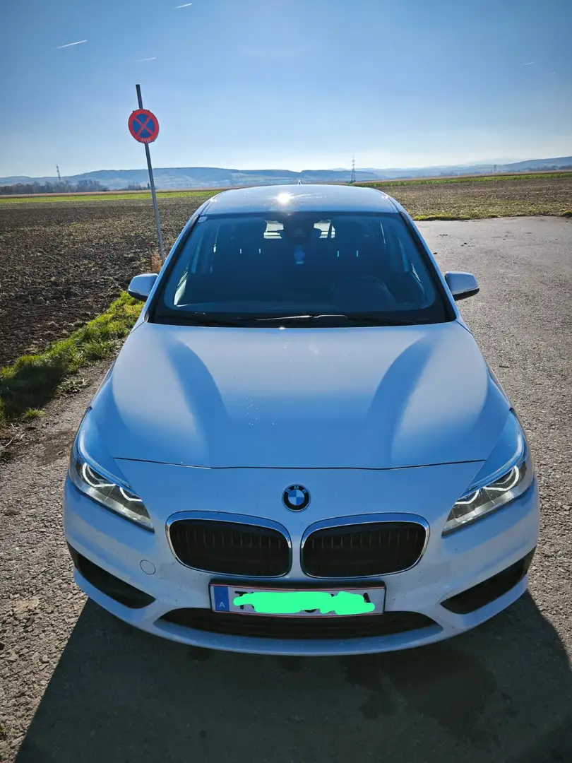 BMW 218 218d Gran Active Tourer Advantage Aut. Advantage Weiß - 1