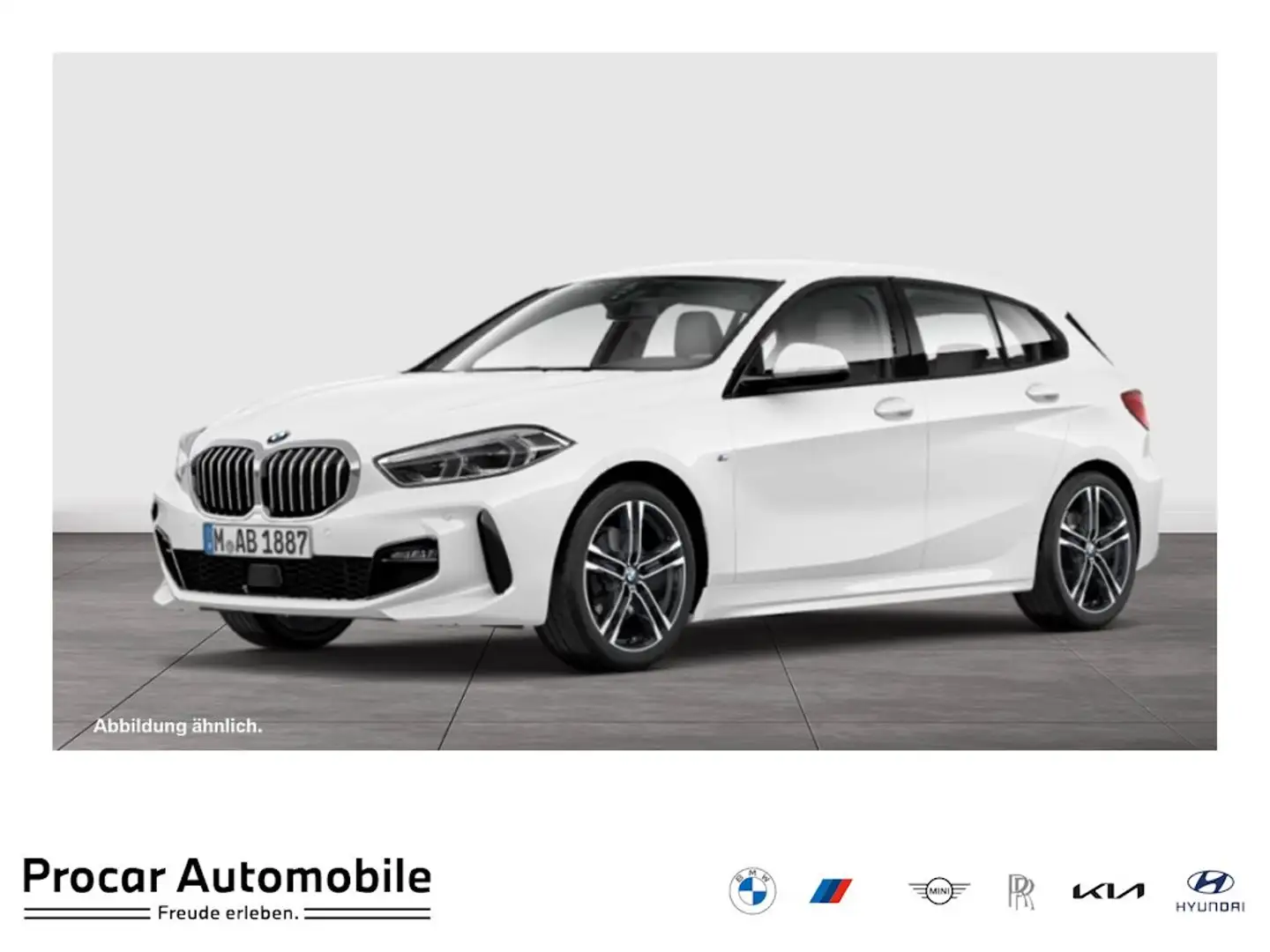 BMW 120 i M Sport DA PDC Live Prof 18'' DAB LED WLAN Weiß - 1