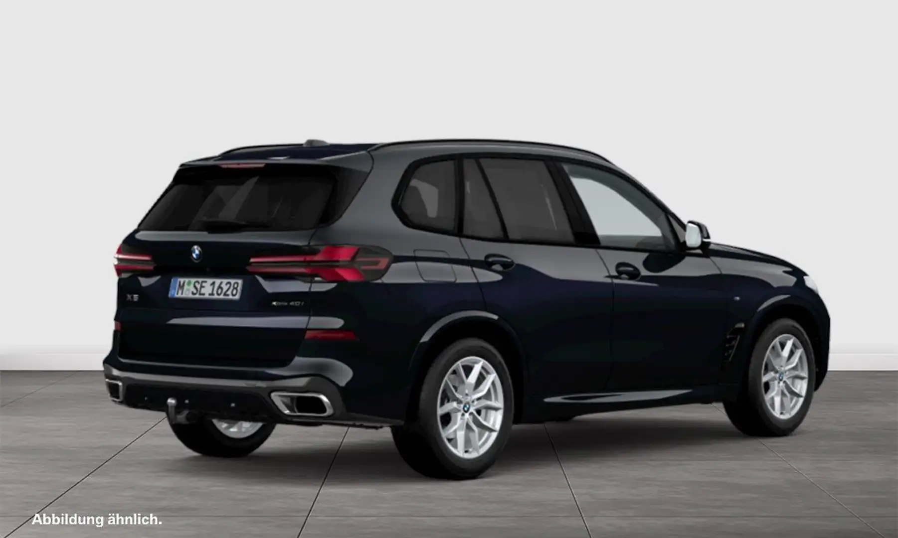 BMW X5 xDrive40i M Sport PANO ACC AHK RFK NAVI LED Schwarz - 2