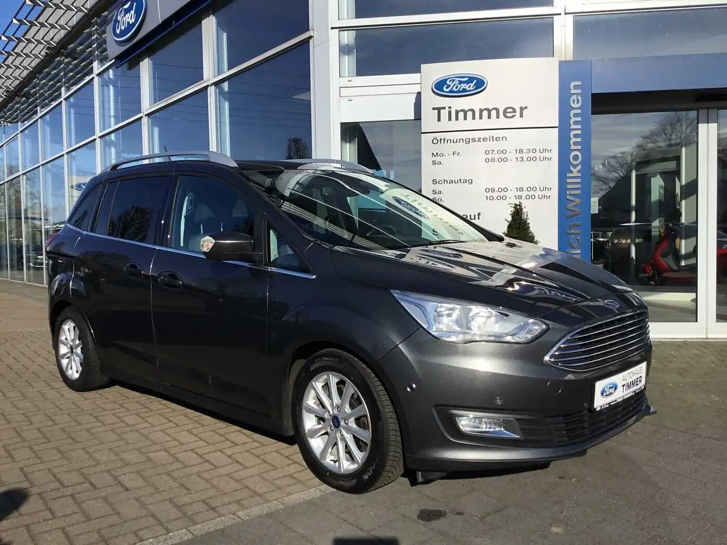 Ford Grand C-Max 1.0 EcoBoost Titanium NAVI Grigio - 1