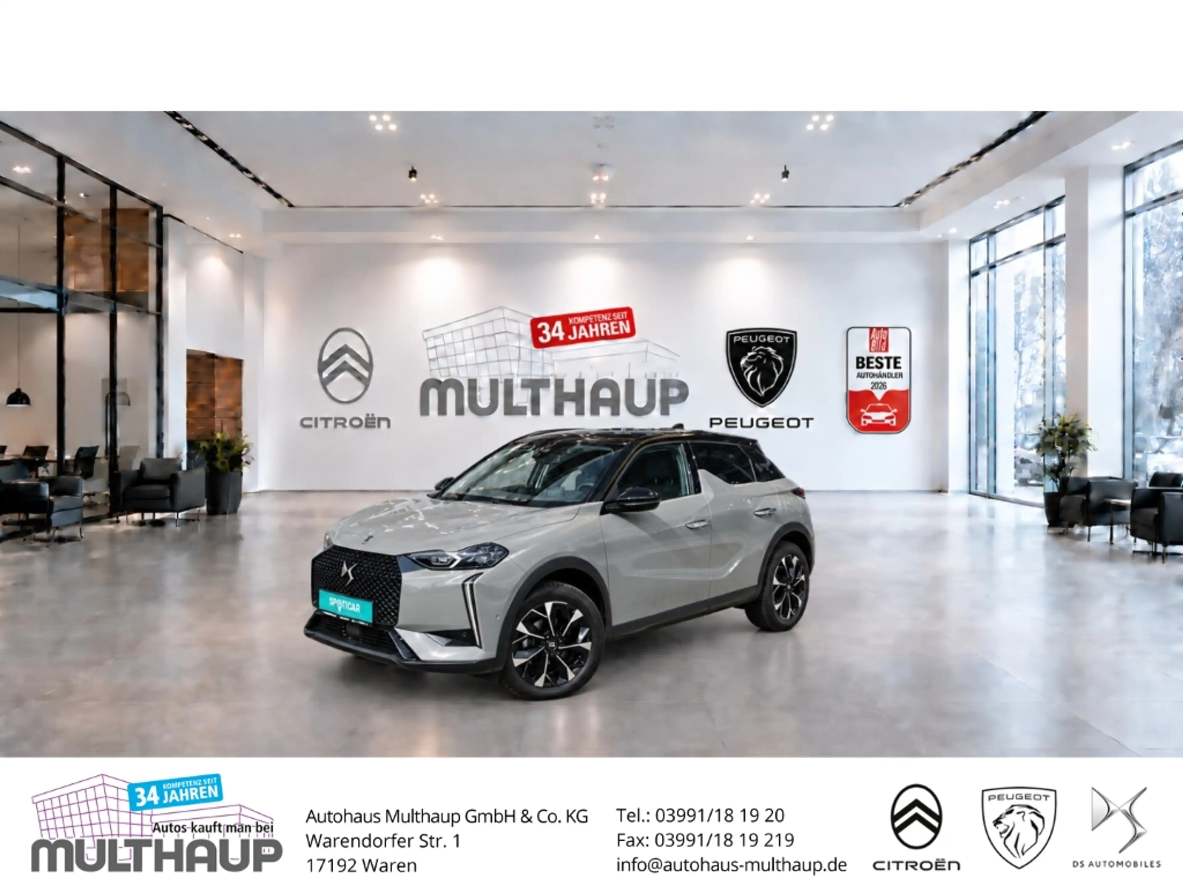 DS Automobiles DS 3 DS Opera PureTech 130 EAT8 Leder SHZ Massagesitze