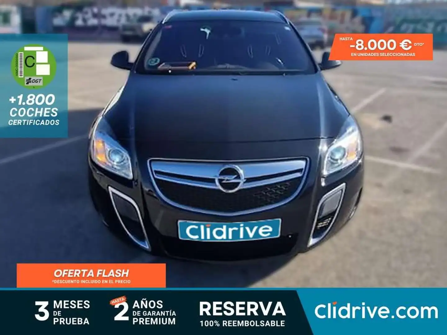 Opel Insignia Sports Tourer 2.8 V6 Turbo OPC Negro - 1