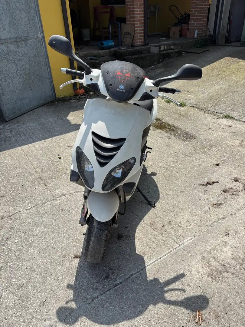 Piaggio NRG 50 silver bullet Weiß - 1