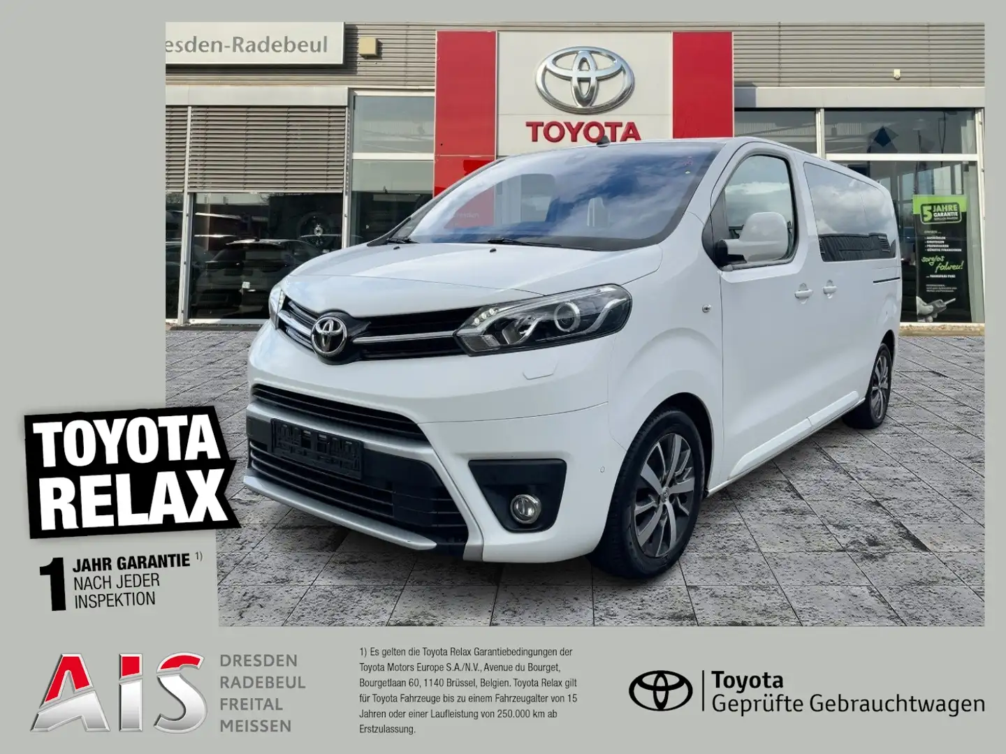 Toyota Proace Verso 2.0 L1 Executive StHz*AHK*HUD*Pano Bianco - 1