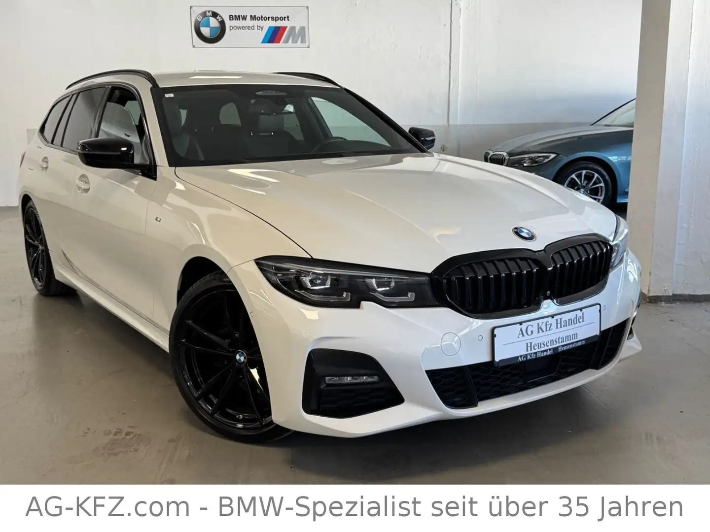 BMW 318 d M Sport/360CAM/H-Kardon/SPUR/ACC/WiFi/TOP Weiß - 1