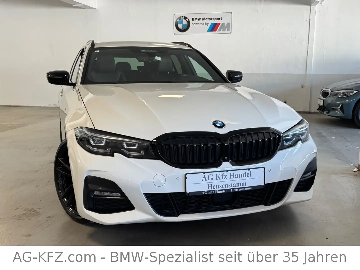 BMW 318 d M Sport/360CAM/H-Kardon/SPUR/ACC/WiFi/TOP Weiß - 2