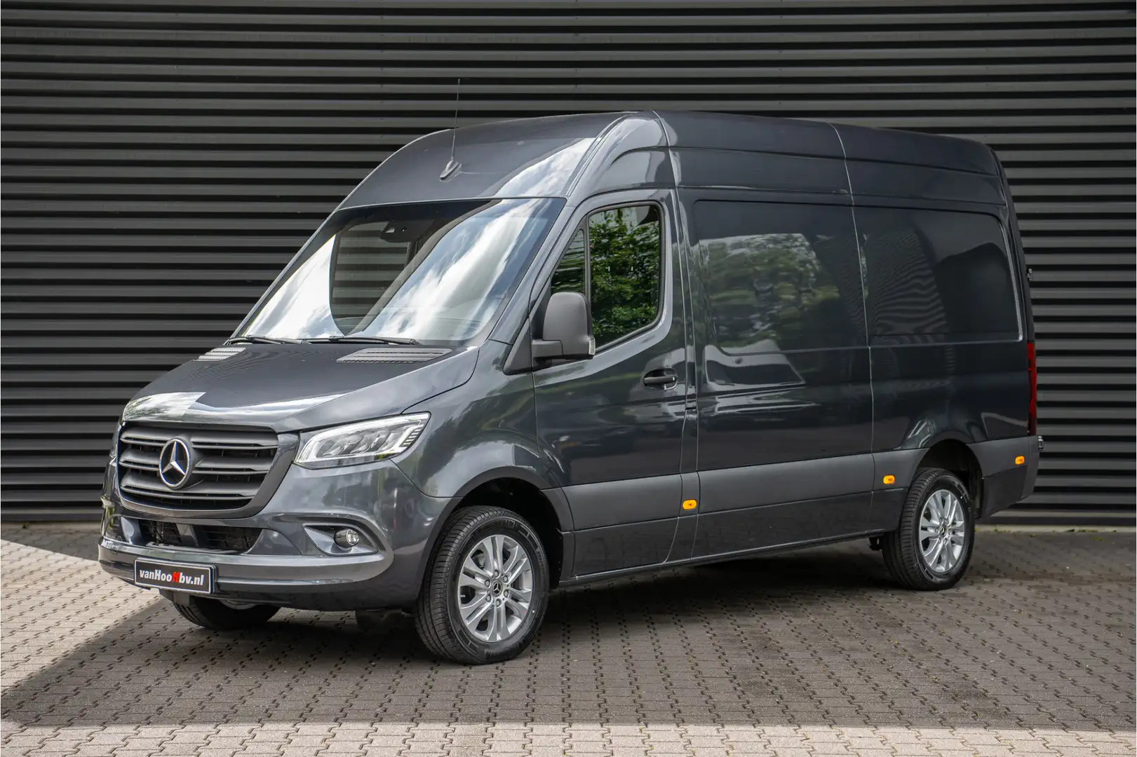 Mercedes-Benz Sprinter 317 CDI L2H2 RWD 3500kg trek-LED-17''LM-Comfortsto Gris - 1