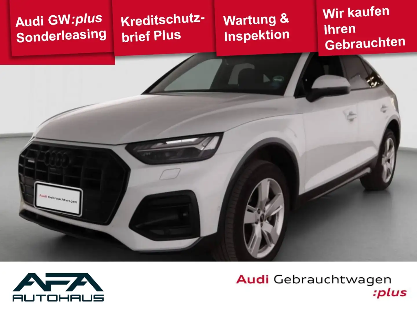 Audi Q5 Sportback 45 TFSI Advanced qu. AHK*Matrix*360° Weiß - 1
