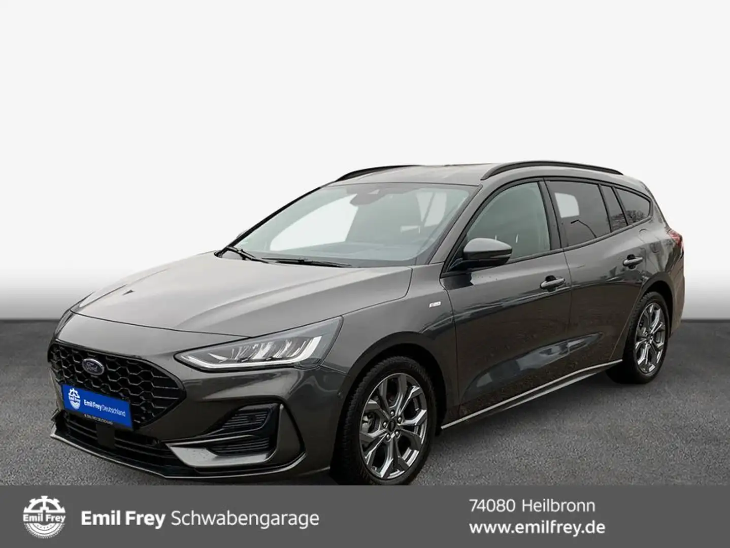 Ford Focus Turnier 1.0 EcoBoost Hybrid ST-LINE Grau - 1