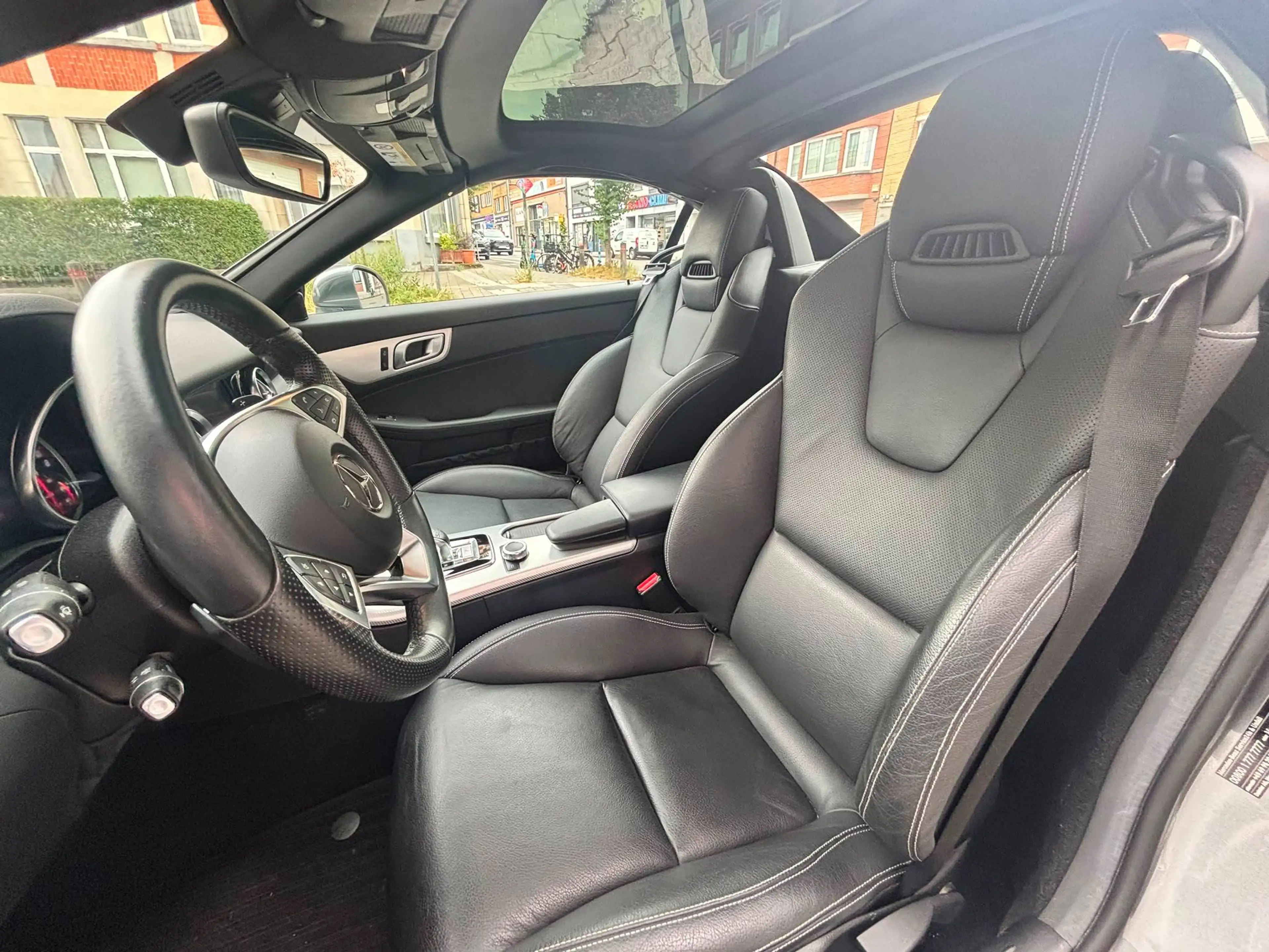 Mercedes-Benz SLC 200 0484 49 55 12 | Mercedes-Benz SLC 200 Cabriolet / CUIR / AUTO / NAV / GAR 12 MOIS — photo 11