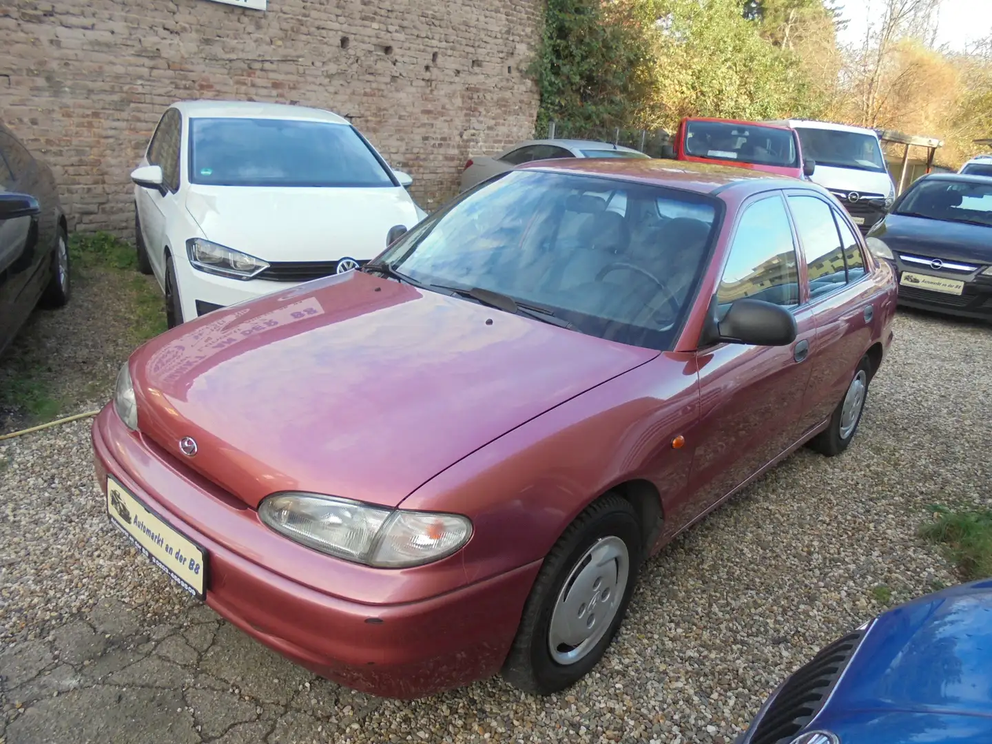 Hyundai ACCENT Accent 1.3i GLS Klima,3-Hand!!! Rot - 2