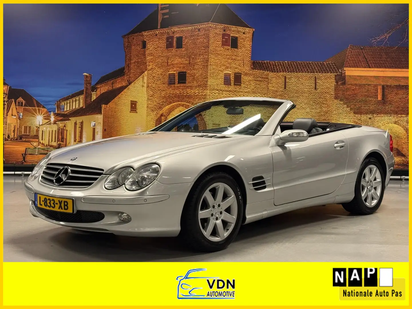 Mercedes-Benz SL 350 Automaat Leer Bose Xenon Grijs - 1