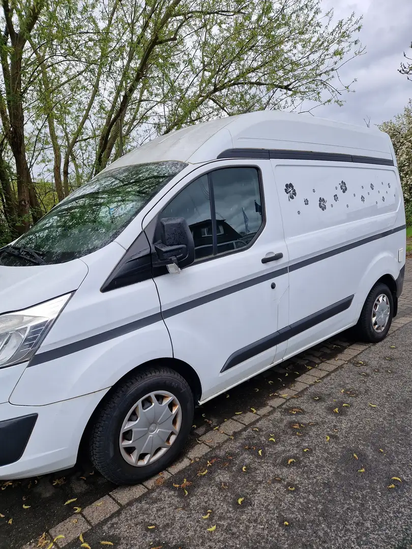Ford Transit Custom L1H2, Mini Camper, Wohnmobil Ausbau Weiß - 2